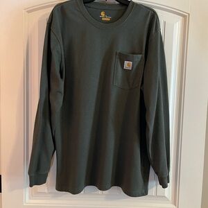 Carhartt Olive Long Sleeve Tee